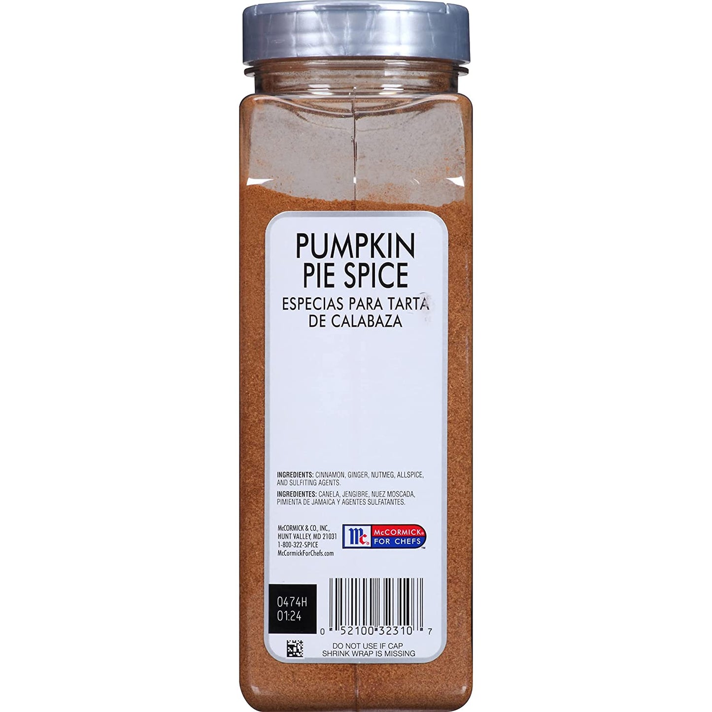 Mccormick Culinary Pumpkin Pie Spice, 16 Oz