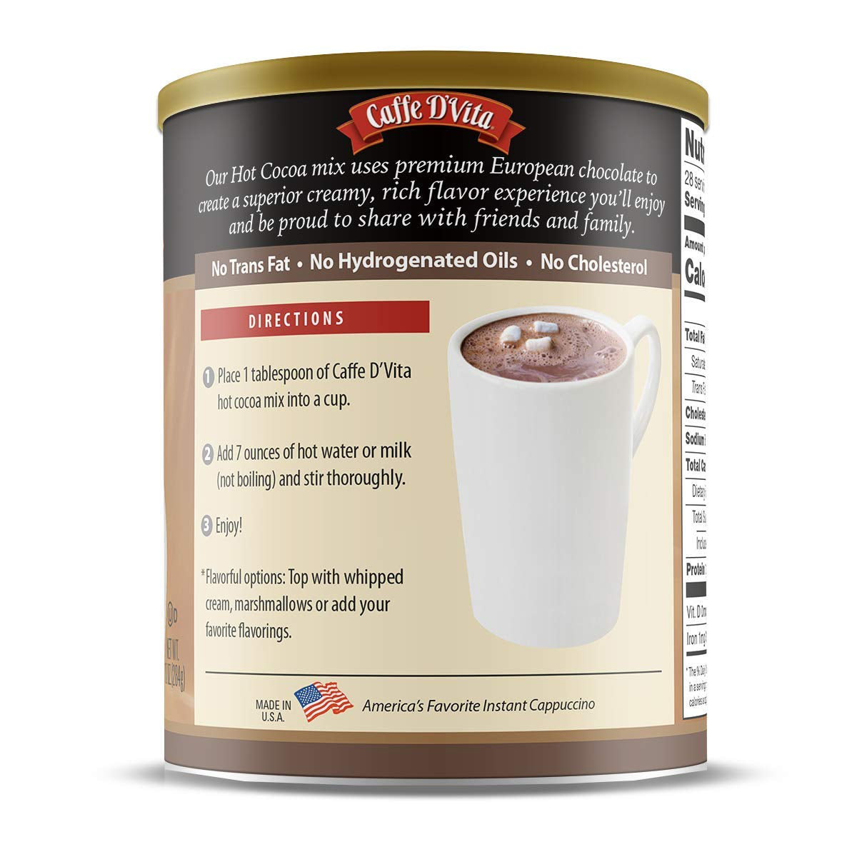 SUGAR FREE HOT COCOA MIX