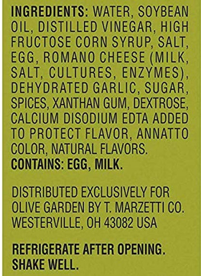 Olive Garden Signature Italian Salad Dressing, 20 Fl Oz (Pack of 2)