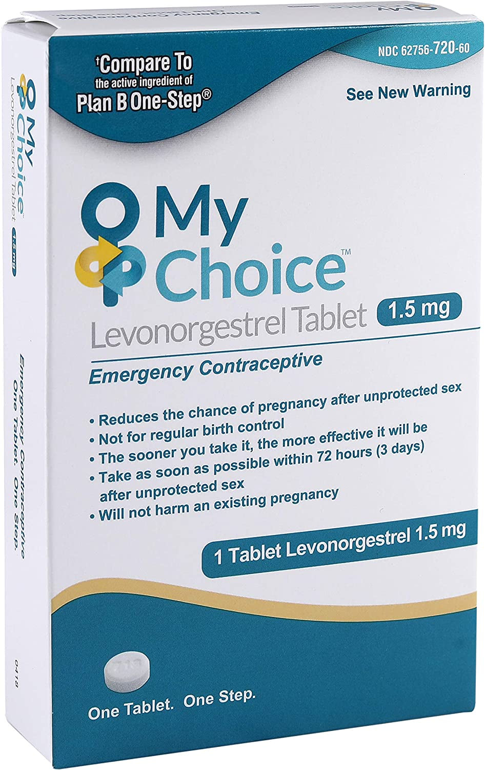 My Choice Emergency Contraceptive 1 Tablet