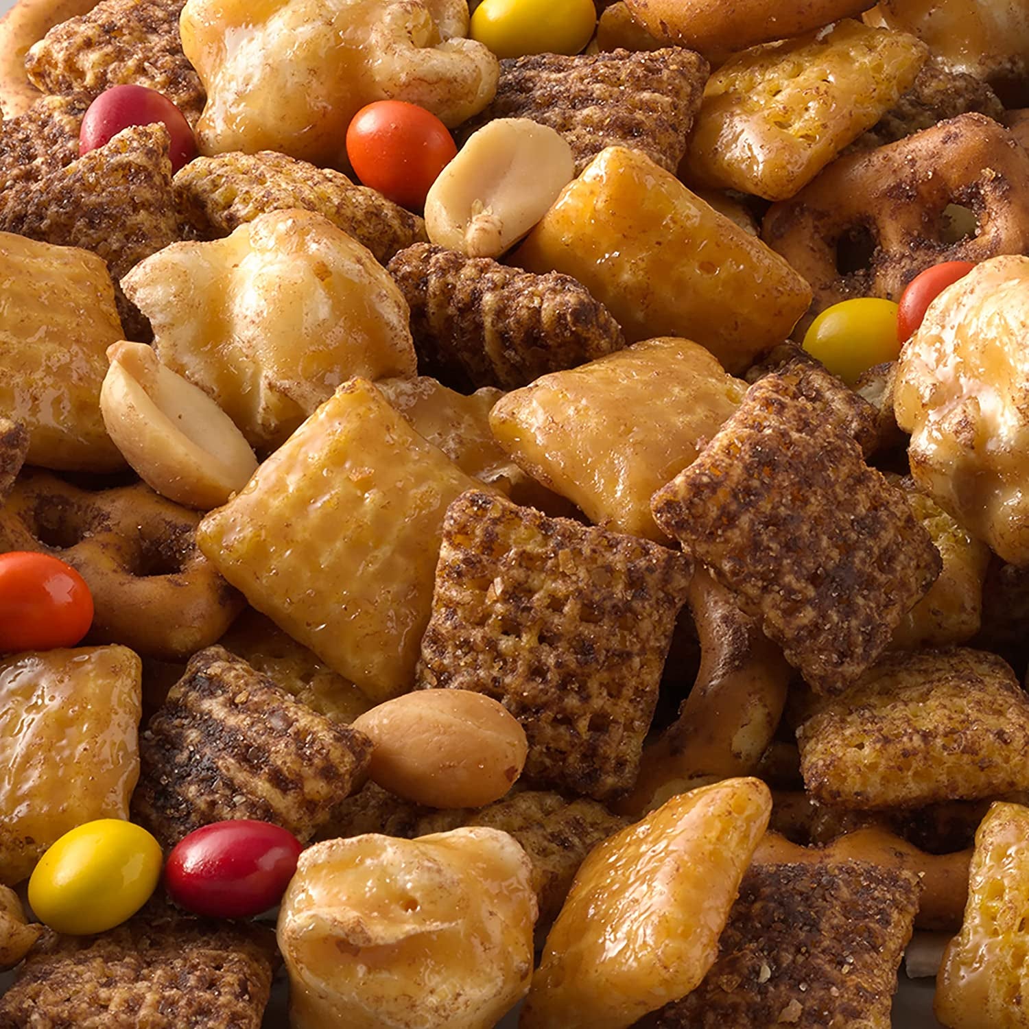 Chex Mix Snack Mix, Turtle, Indulgent Snack Bag, 14 Oz