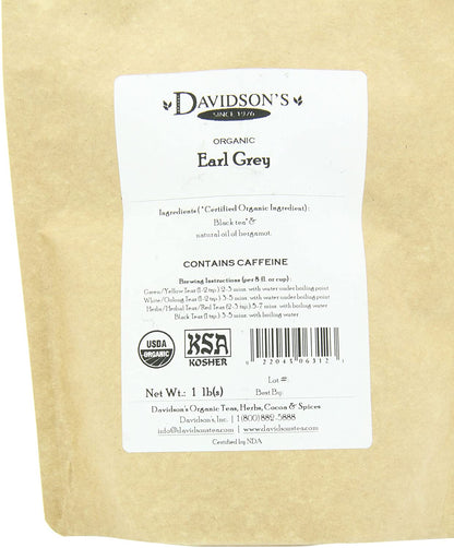 Bulk, Earl Grey, 16-Ounce Bag