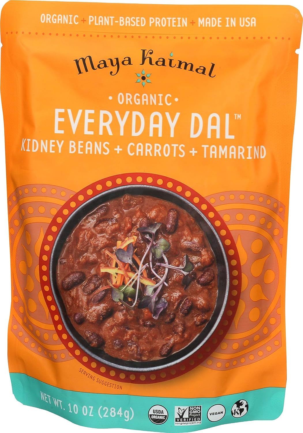 Organic Everyday Dal Kidney Bean Carrot Tamarind, 10 Oz