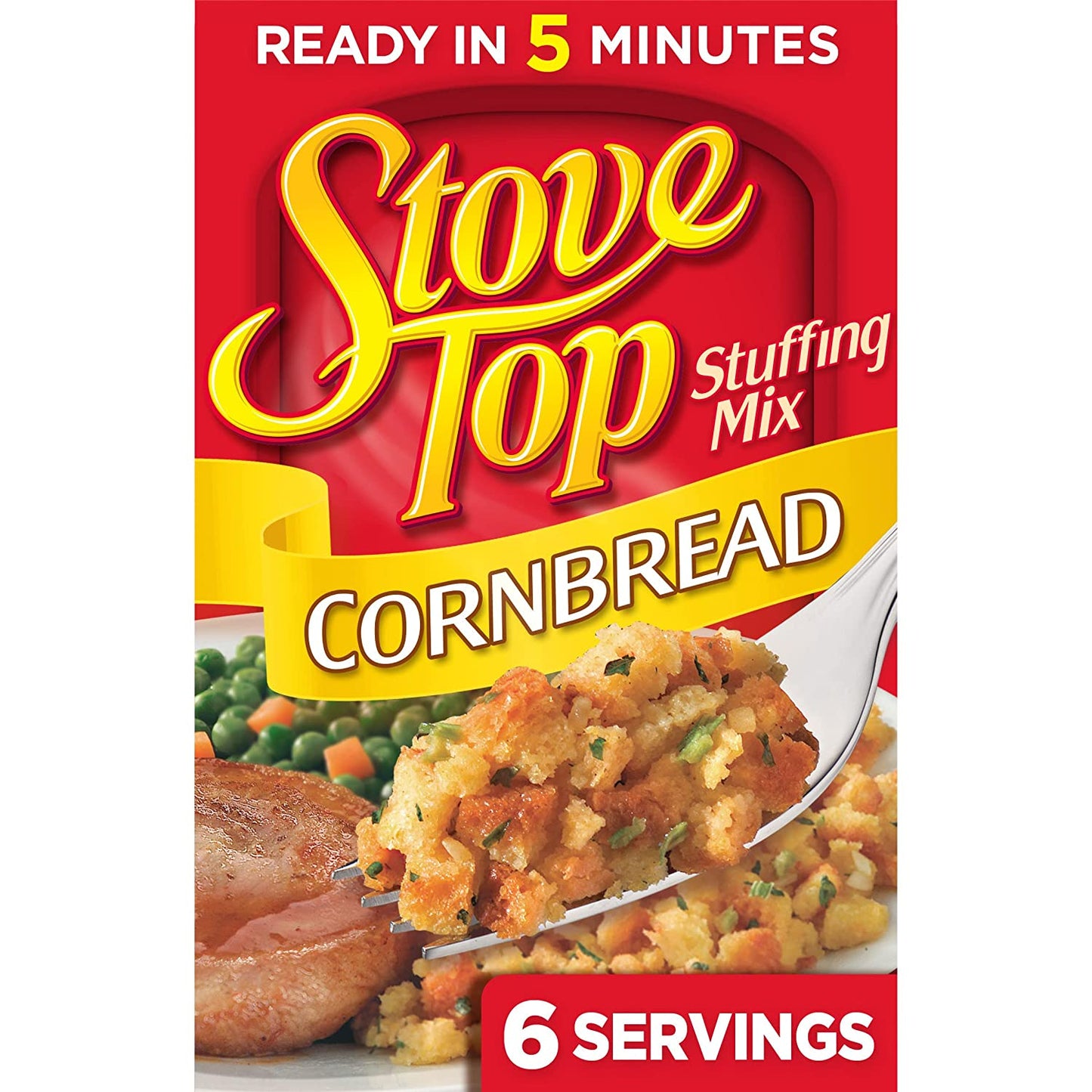 Stove Top Cornbread Stuffing Mix (6 Oz Box)