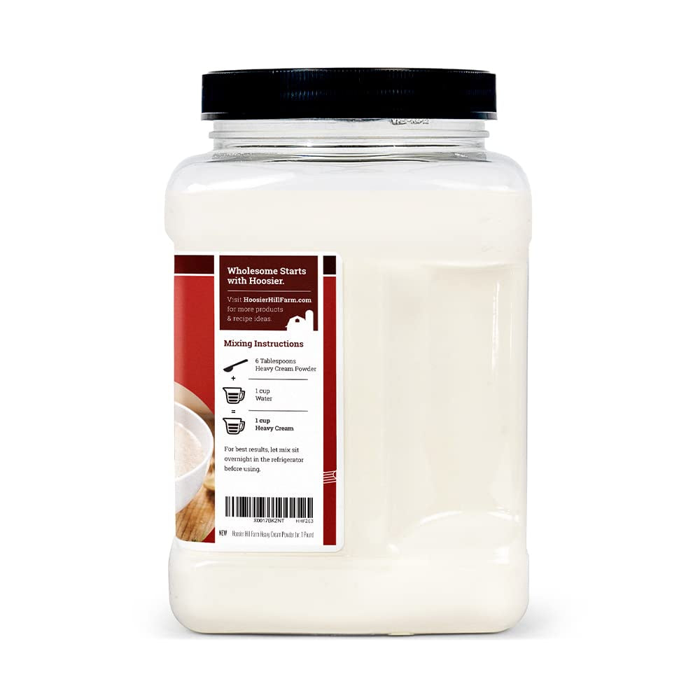 Hoosier Hill Farm Heavy Cream Powder Jar, 1 Pound