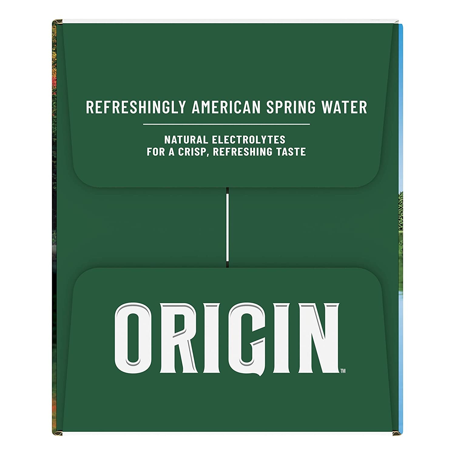 ORIGIN, 100% Natural Spring Water, 900 Ml, Recycled Plastic Bottle, 12 Pack