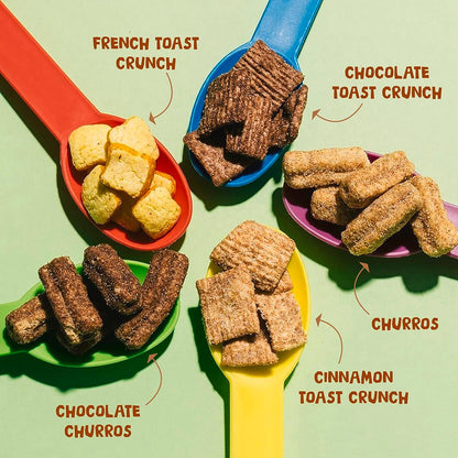 Cinnamon Toast Crunch Breakfast Cereal, Crispy Cinnamon Cereal, Mega Size, 29.1 Oz Cereal Box