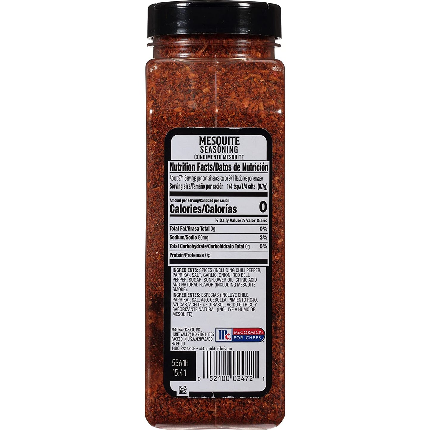 Mccormick Grill Mates Mesquite Seasoning, 24 Oz