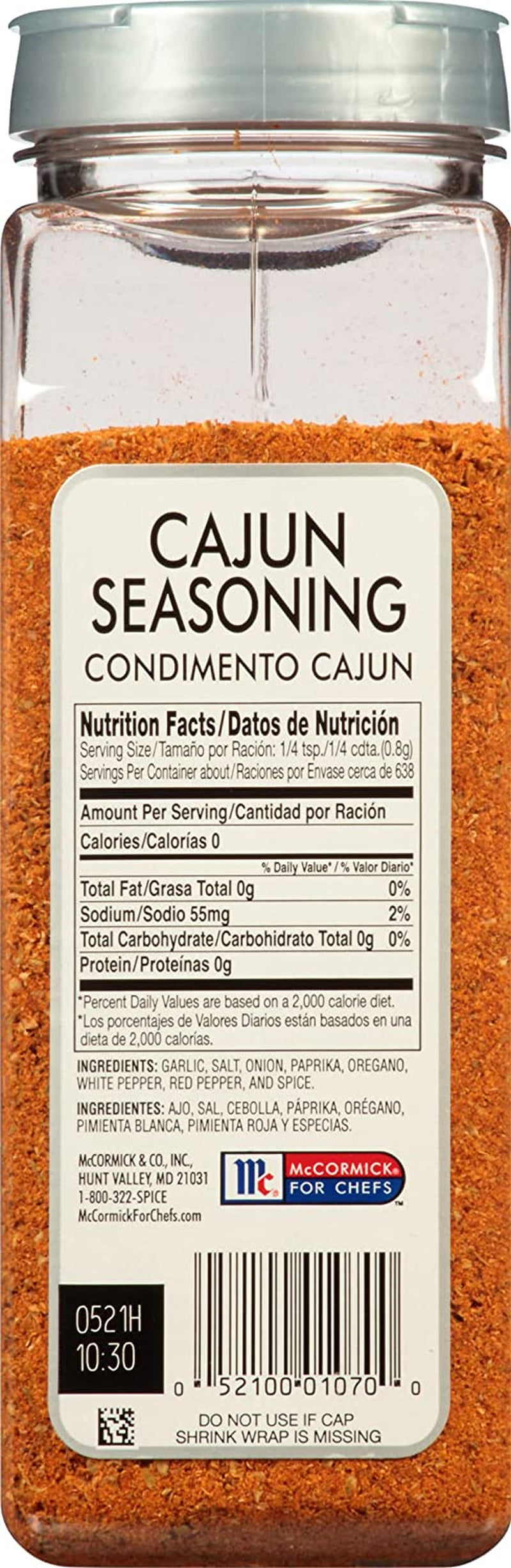 Mccormick Culinary Cajun Seasoning, 18 Oz