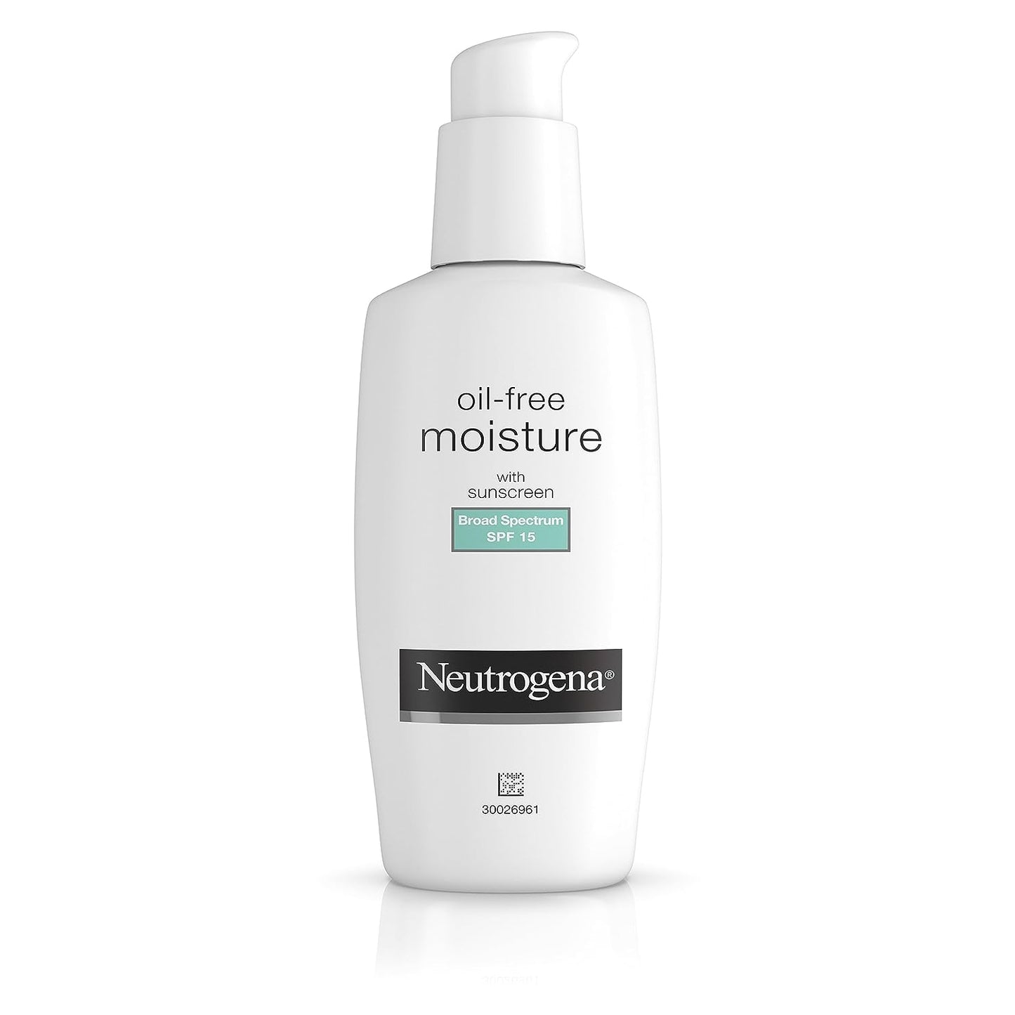 Neutrogena Oil Free Daily Long Lasting Facial Moisturizer & Neck Cream - Non Greasy, Oil Free Moisturizer Won'T Clog Pores - SPF 15 Sunscreen & Glycerin, 4 Fl. Oz