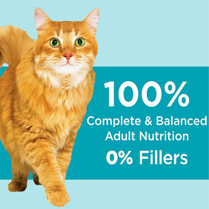 IAMS PROACTIVE HEALTH Adult Indoor Weight Control & Hairball Care Dry Cat Food with Chicken & Turkey Cat Kibble, 3.5 Lb. Bag