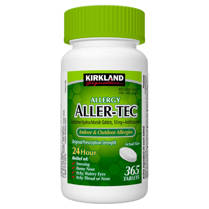 Aller-Tec, 365 Tablets