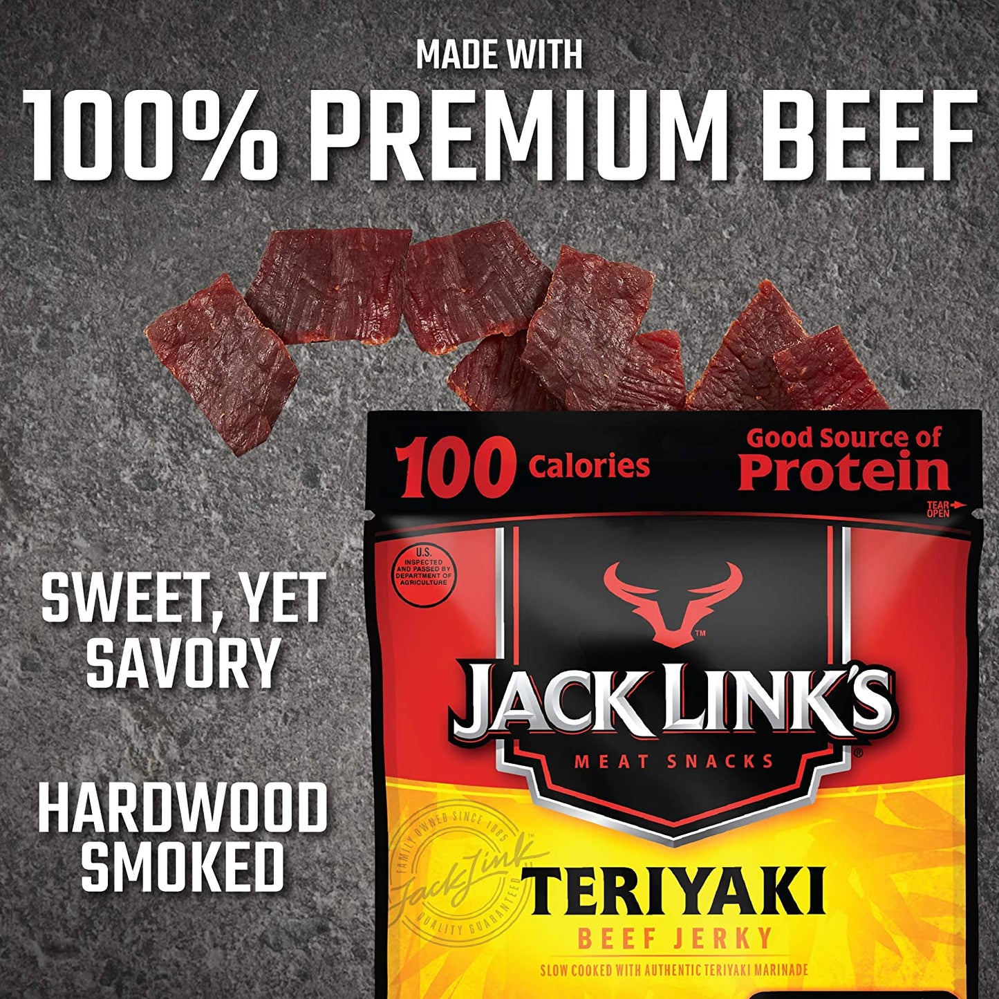 1.25Oz  Beef Teriyaki Jerky