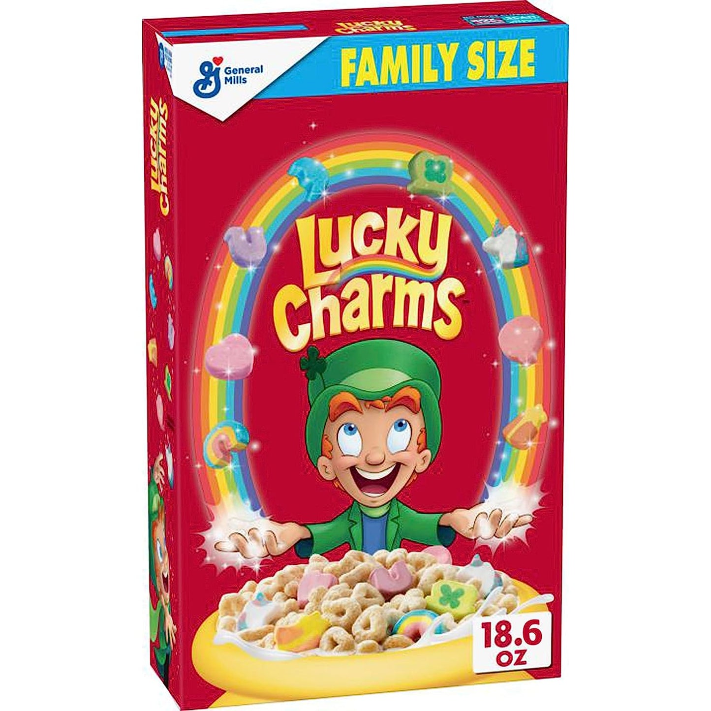 Lucky Charms Gluten Free Cereal with Marshmallows, Guardians of the Galaxy Vol. 3 Special Edition, Family Size, 18.6 OZ