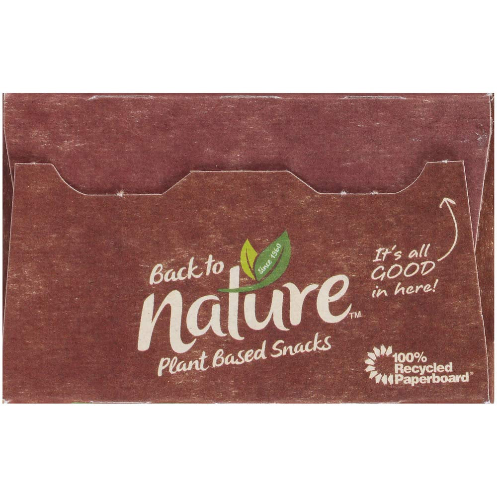 Back to Nature Cookies, Non-Gmo Fudge Striped Shortbread, 8.5 Ounce