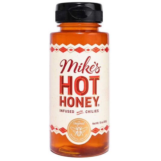 Mike'S Hot Honey 10 Oz Easy Pour Bottle (1 Pack), Honey with a Kick, Sweetness & Heat, 100% Pure Honey, Shelf-Stable, Gluten-Free & Paleo, More than Sauce - It'S Hot Honey