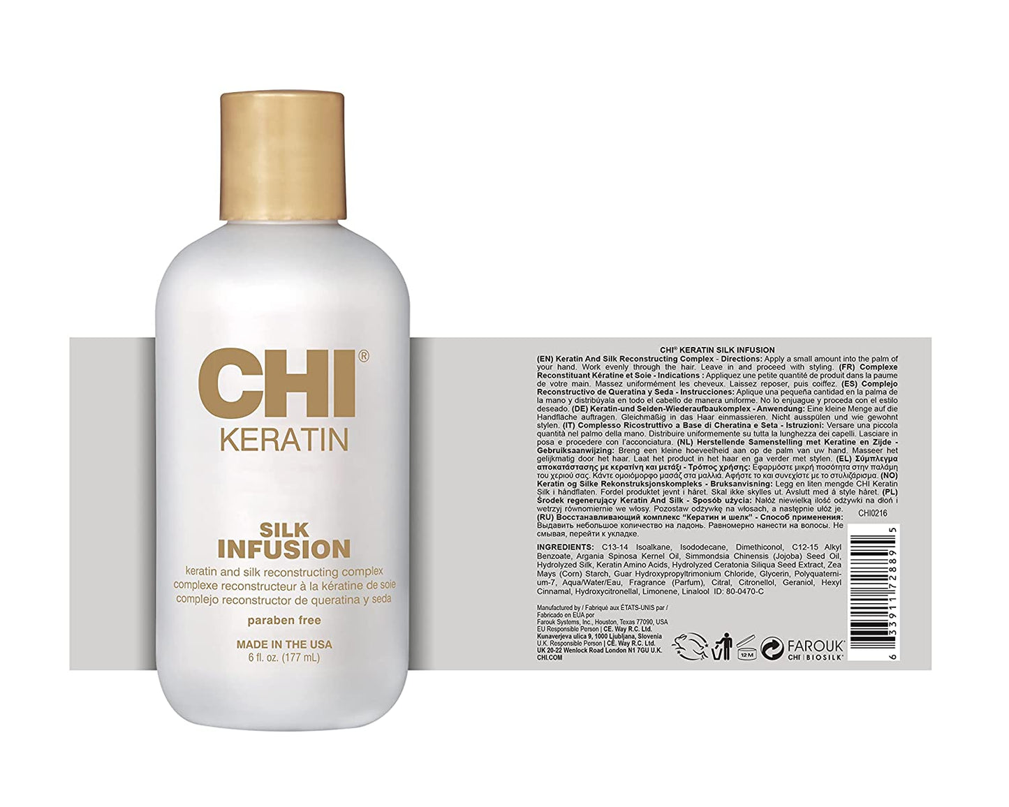 CHI Keratin Silk Infusion, 6 Fl Oz