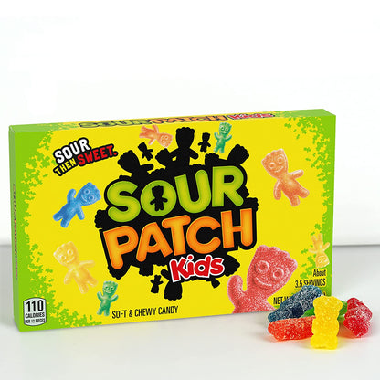 (Price/Case)Sour Patch Kids Soft and Chewy Candy 3.5 Ounces - 12 per Case