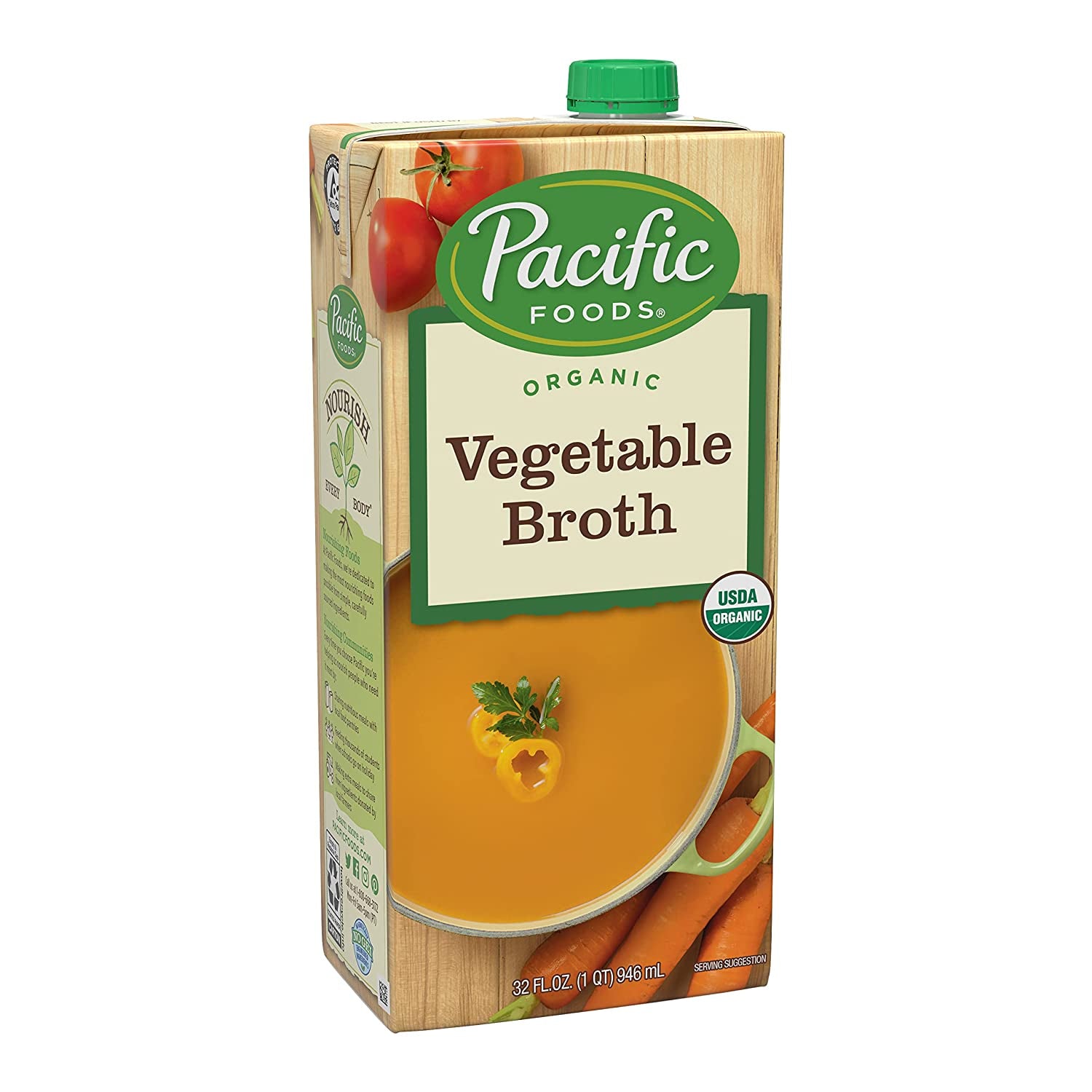 Organic Vegetable Broth, 32 Oz