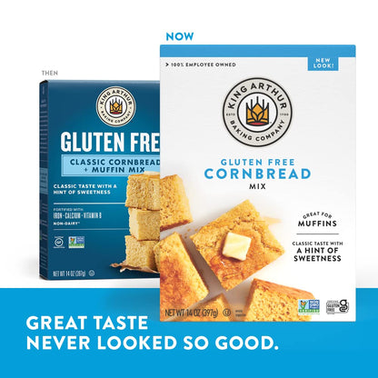 King Arthur Flour Gluten Free Cornbread Mix, 14.0 OZ