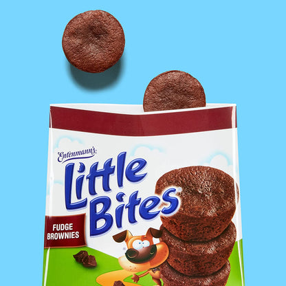 Entenmann'S Little Bites Fudge Brownie Mini Muffins 1 Pack (5 Pouches)