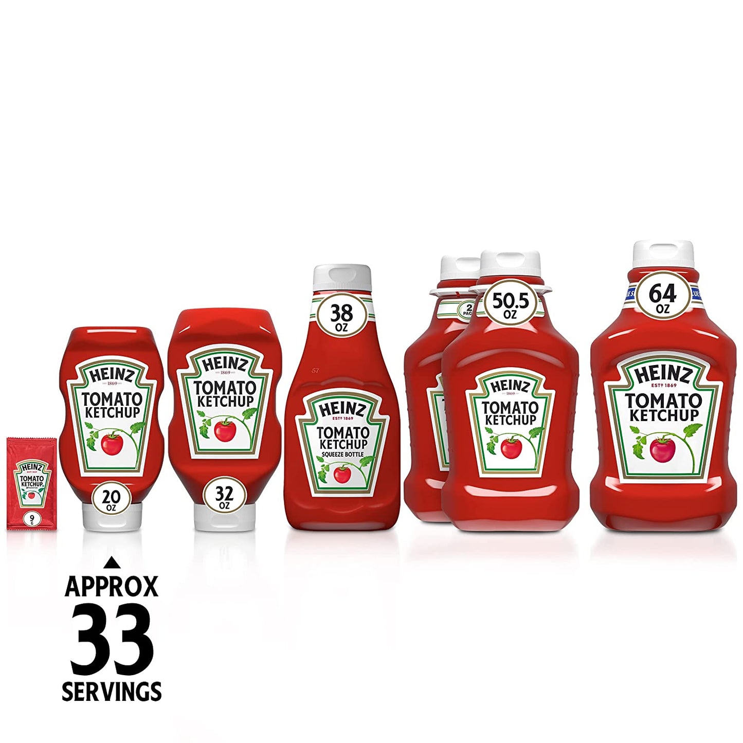 Heinz Tomato Ketchup, 20 Oz Bottle