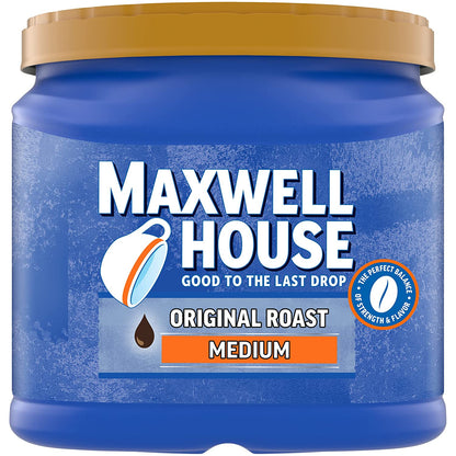 Maxwell House Original Medium Roast Ground Coffee (30.6 Oz Canister)