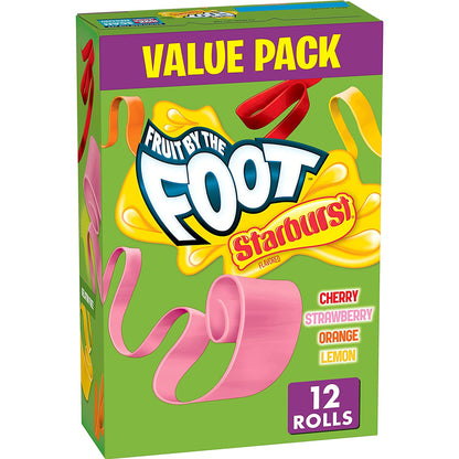 Fruit by the Foot Fruit Flavored Snacks, Starburst, Variety Pack, 12 Ct