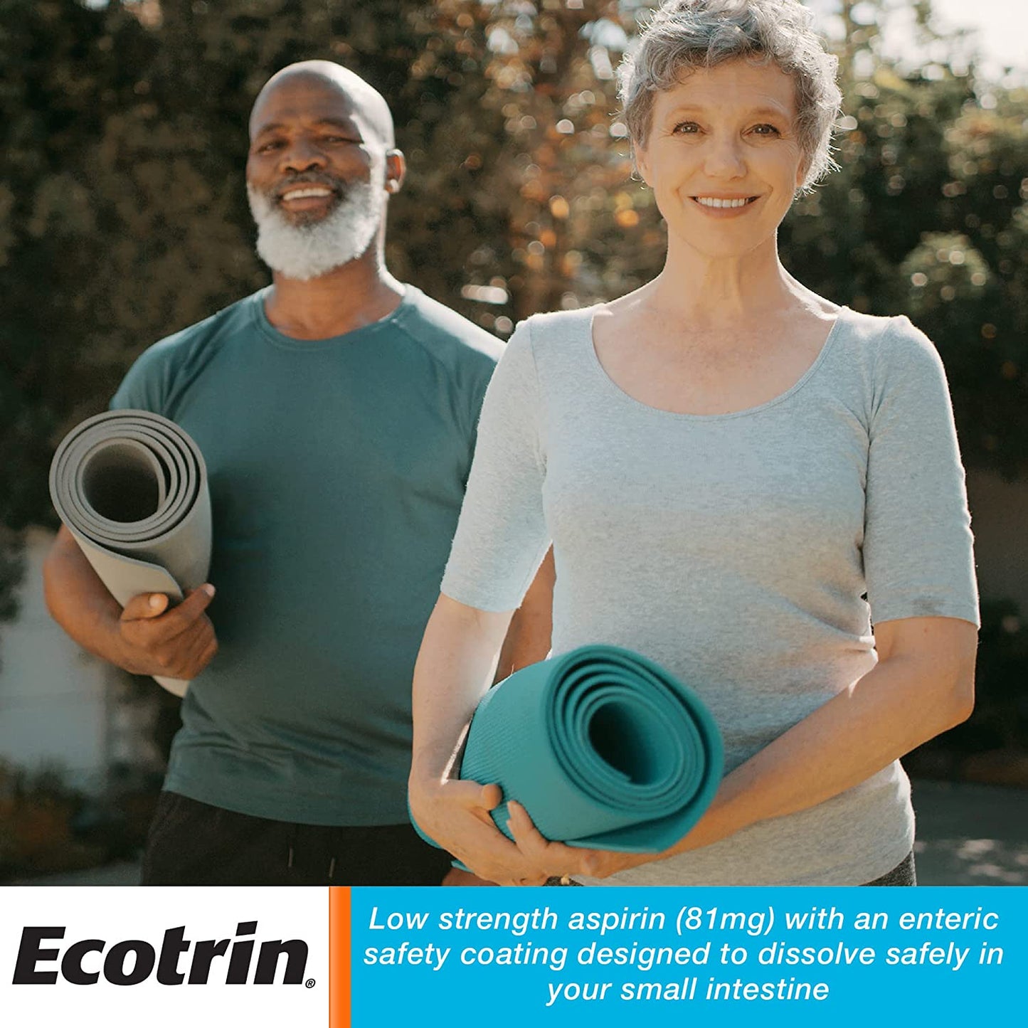 Ecotrin Low Strength Aspirin, 81Mg Low Strength, 365 Safety Coated Tablets