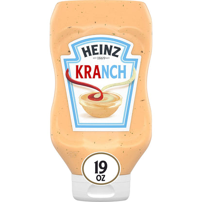 Heinz Kranch Ketchup & Ranch Sauce, 19 Fl Oz Bottle