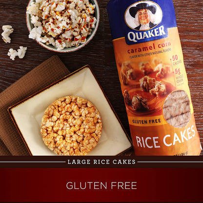 Quaker Rice Cakes, Variety Pack, Gluten Free, 6 Bags