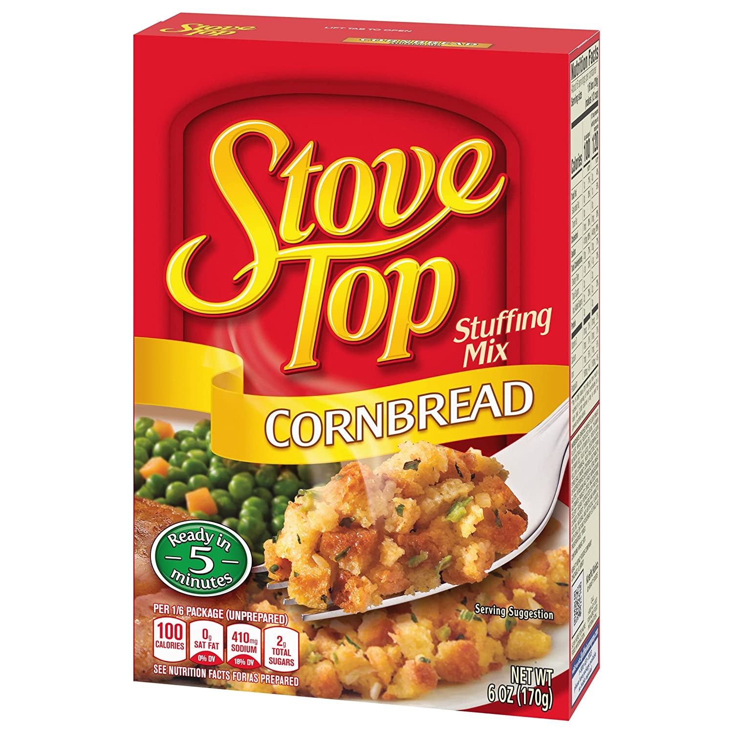 Stove Top Cornbread Stuffing Mix (6 Oz Box)