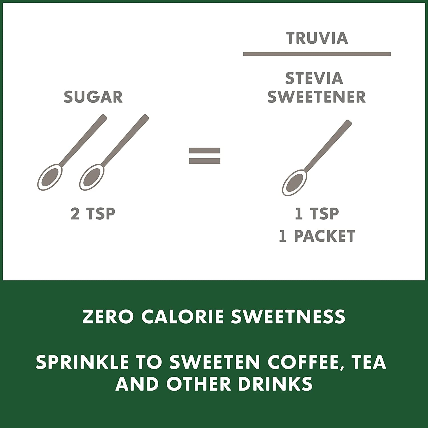 Truvia Original Calorie-Free Sweetener from the Stevia Leaf Spoonable (9.8 Ounce Stevia Jar)