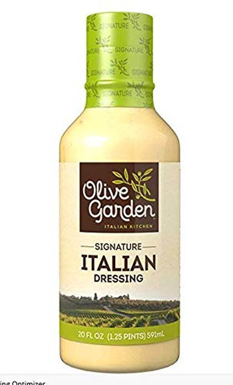 Olive Garden Signature Italian Salad Dressing, 20 Fl Oz (Pack of 2)