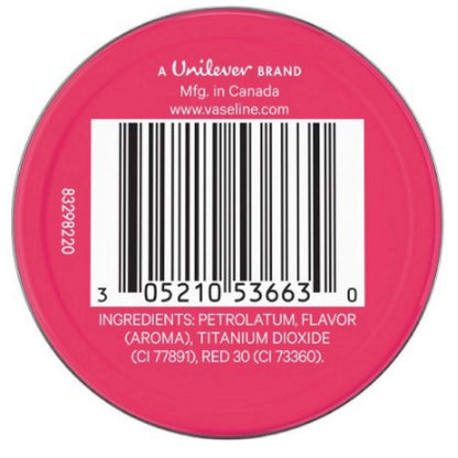 Vaseline Lip Therapy Lip Balm, Rosy Lips 0.6 Oz (Pack of 3)