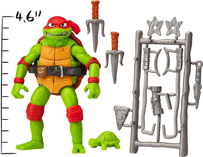 Teenage Mutant Ninja Turtles: Mutant Mayhem 4.6” Raphael Basic Action Figure by Playmates Toys