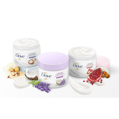 Dove Whipped Lavender and Coconut Milk Body Cream 10 Oz