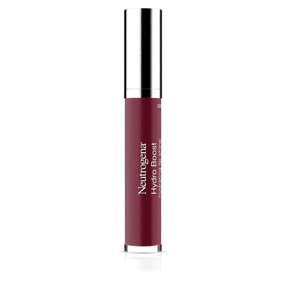 Neutrogena Hydro Boost Moisturizing Lip Gloss, Hydrating Non-Stick and Non-Drying Luminous Tinted Lip Shine with Hyaluronic Acid to Soften and Condition Lips, 100 Soft Mulberry, 0.10 Oz