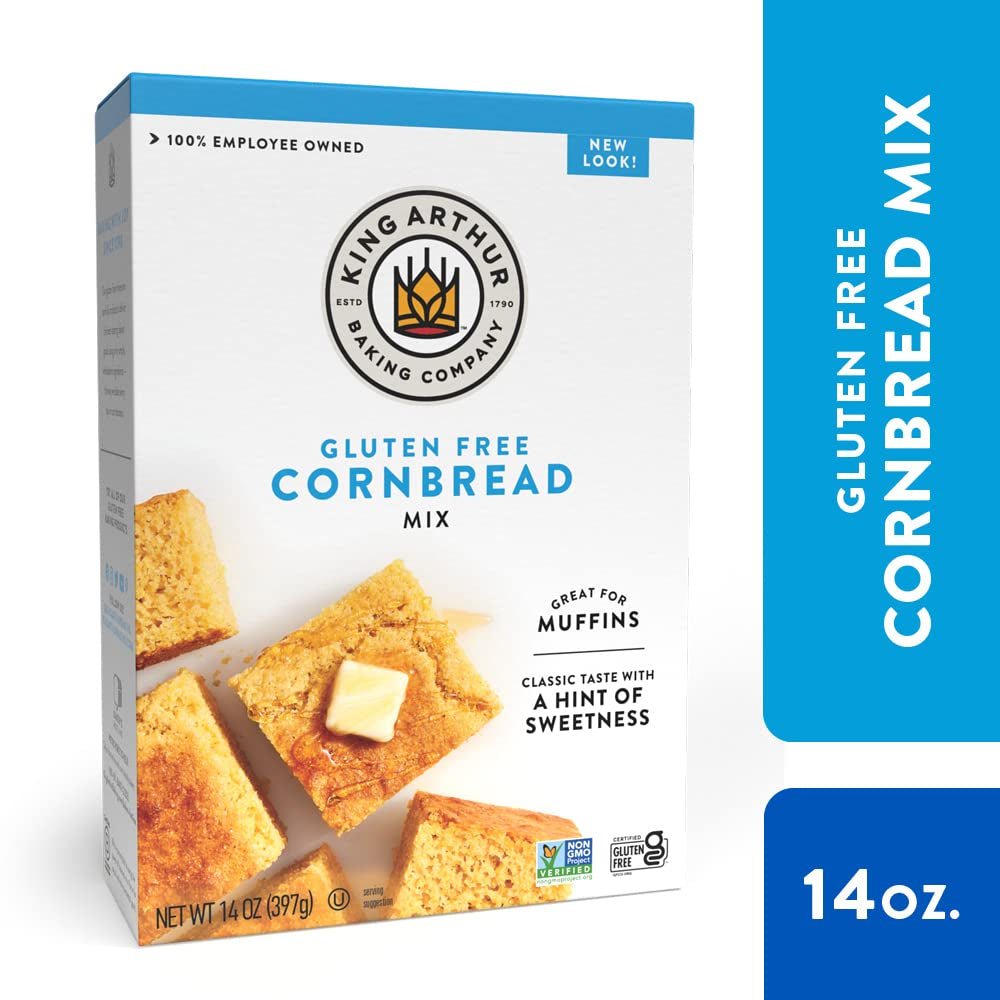 King Arthur Flour Gluten Free Cornbread Mix, 14.0 OZ