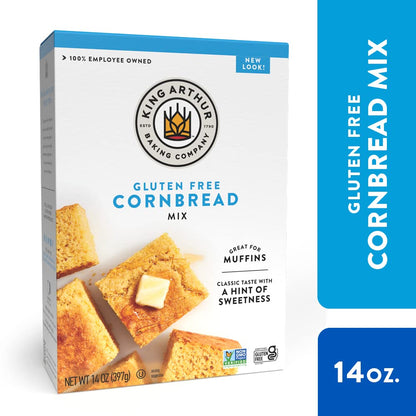 King Arthur Flour Gluten Free Cornbread Mix, 14.0 OZ