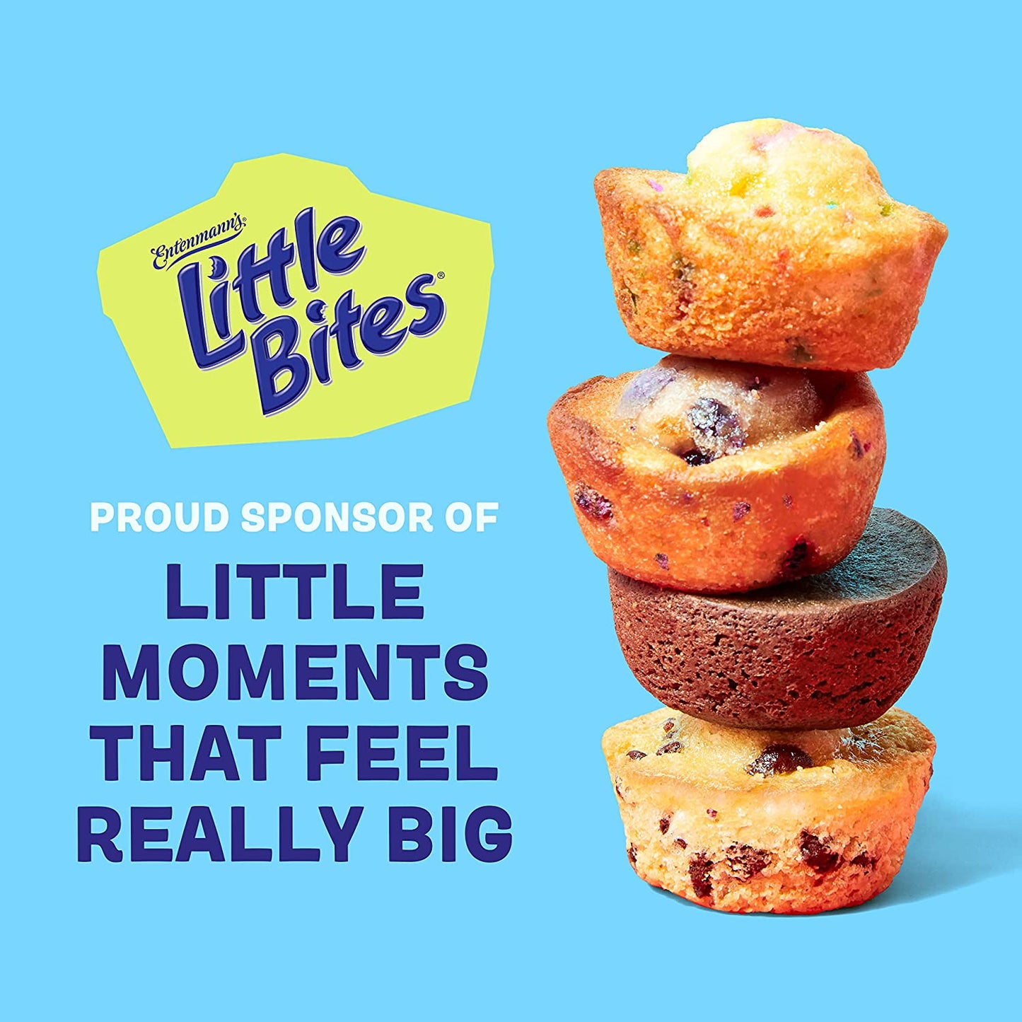 Entenmann'S Little Bites Fudge Brownie Mini Muffins 1 Pack (5 Pouches)