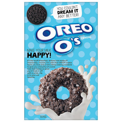 Post OREO Os Breakfast Cereal, 17 OZ Box