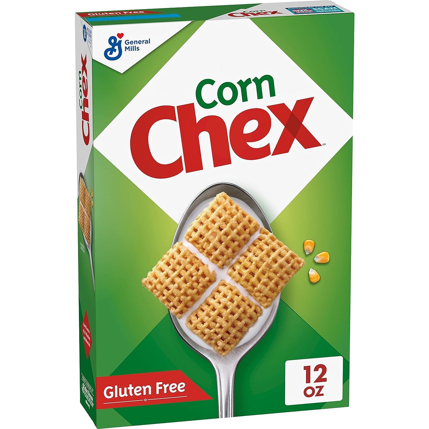 Chex Corngluten Free Breakfast Cereal, Made with Whole Grain, Homemade Chex Mix Ingredient, 12 OZ