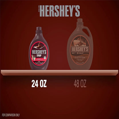 HERSHEY'S Chocolate Syrup Bottle, 24 Oz