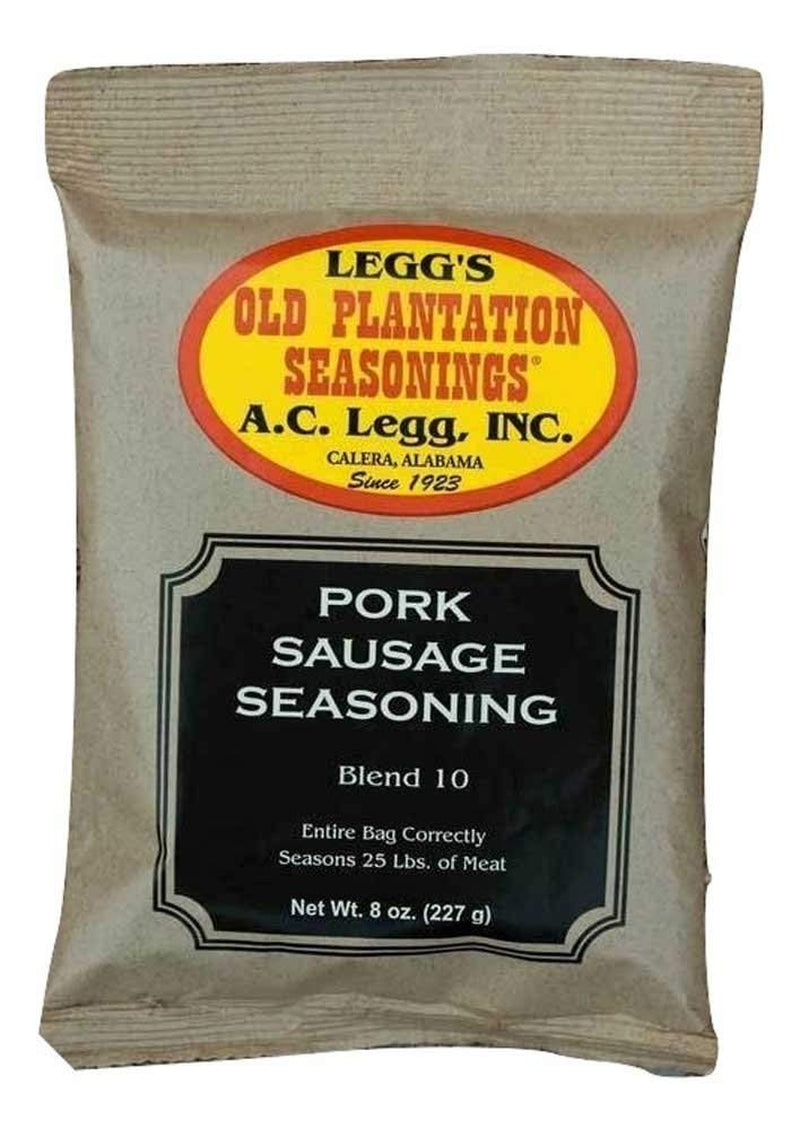 A.C. Legg INC #10 Pork Sausage Seasoning, 8 Oz