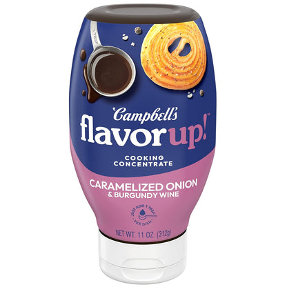 Campbell’S Flavorup! Caramelized Onion and Burgundy Wine Cooking Concentrate, 11 Oz Bottle