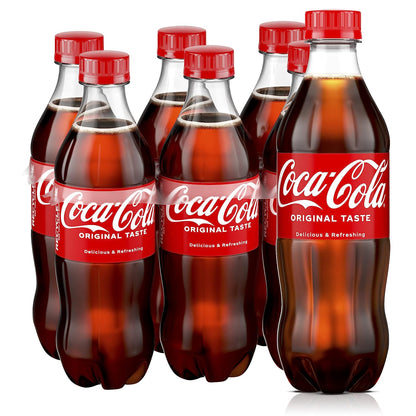 Coca-Cola Soda Soft Drink, 16.9 Fl Oz, 6 Pack