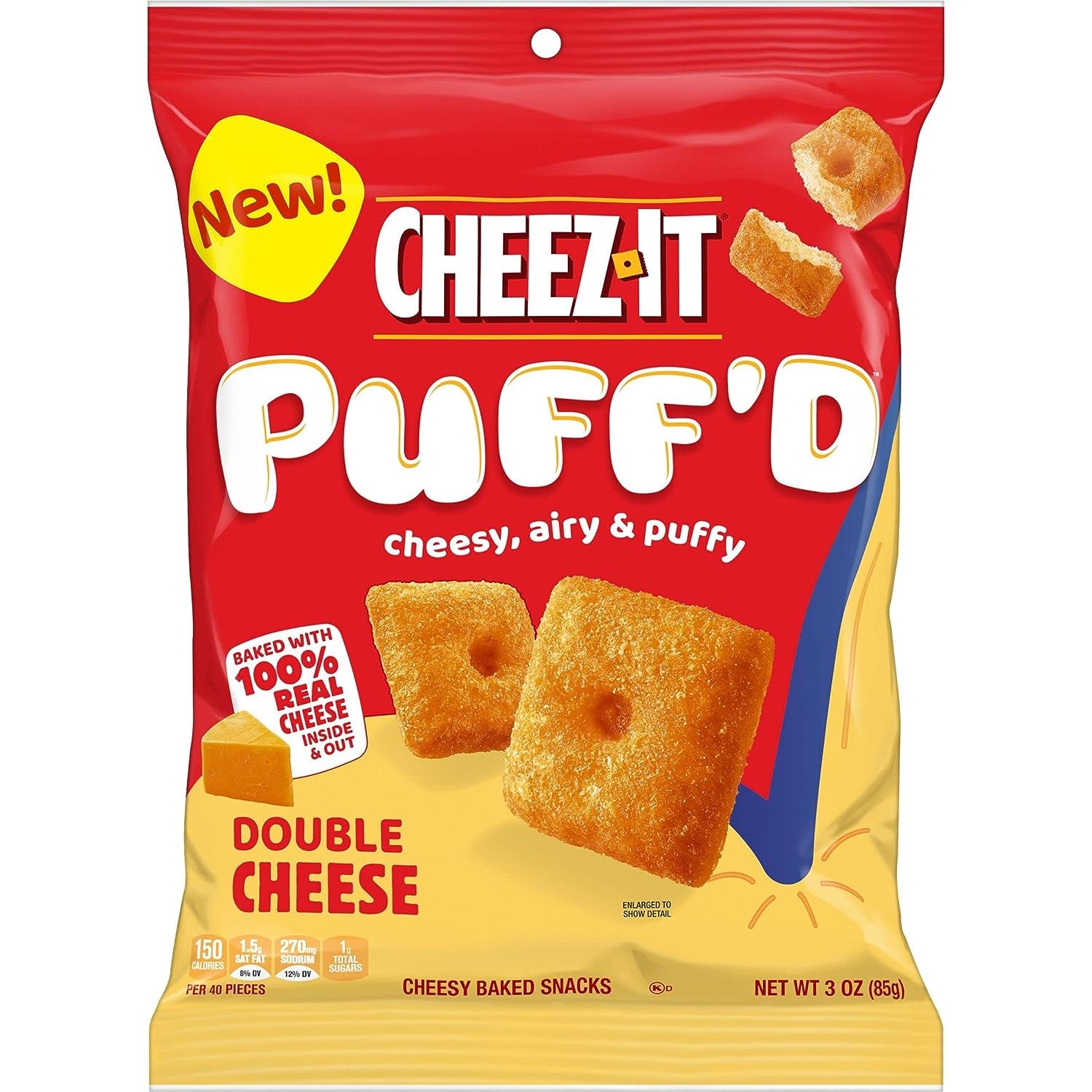 Cheez-It Puff'D Double Cheese 3Oz 6Ct