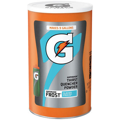 Frost Glacier Freeze Thirst Quencher Sports Drink Mix Powder, 76.5 Oz Canister