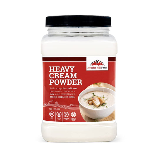 Hoosier Hill Farm Heavy Cream Powder Jar, 1 Pound